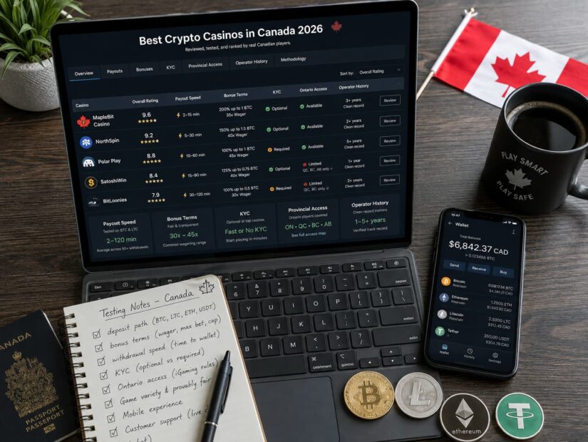 Best Crypto Casinos in Canada: Our Complete Experience from A to Z